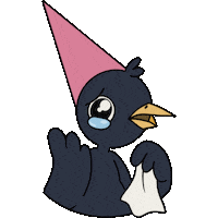 Bakatine tears sadness tristesse larme Sticker