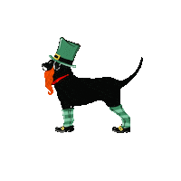 Cape Cod Leprechaun Sticker by theblackdog