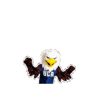 Eddie The Eagle Mascot Sticker by UC Academy