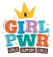 Girl Power Papelaria Sticker by Ara Digital