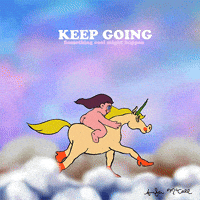 Girl Keep Going GIF by Amber McCall