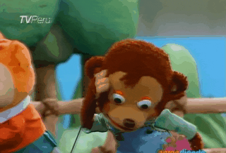 Monkey Puppet GIF by Giphy QA