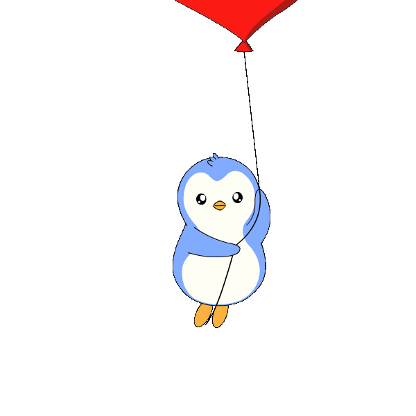 Happy I Love You Sticker by Pudgy Penguins