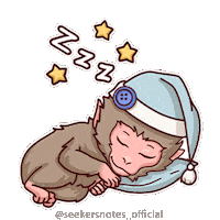 Sleepy Good Night Sticker by MYTONA