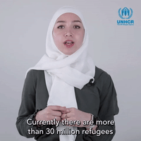 There are more than 30 million refugees in the wor