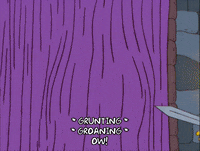 attacking bart simpson GIF