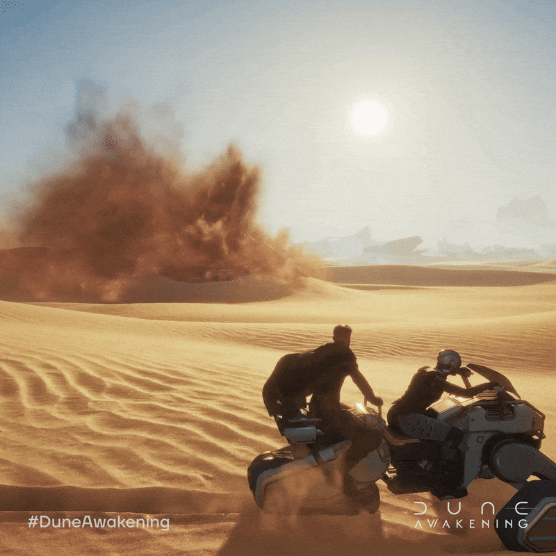 Riding Dune GIF by Funcom
