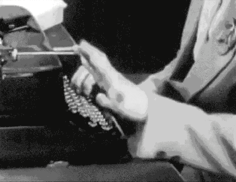 typewriter GIF