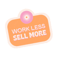 Women Work Less Sticker by Your Social Team