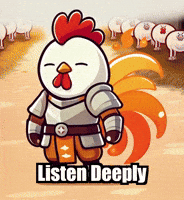 Listening Wisdom GIF by Zorooster