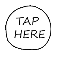 Tap Here Sticker by New Original
