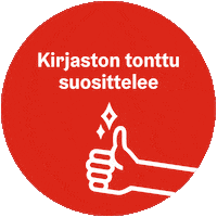Library Jul Sticker by Helsingin kaupunginkirjasto
