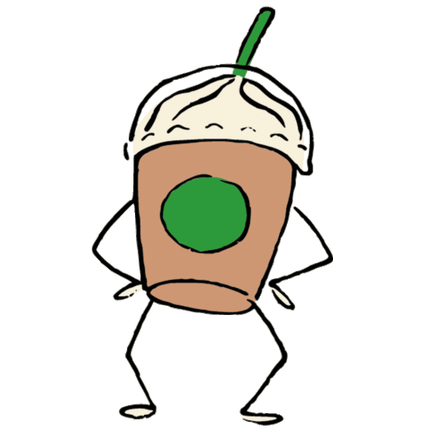 Coffee Break Dancing Sticker by Starbucks