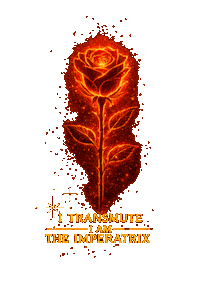 iamtheimperatrix energy frequency transmute imperatrix Sticker