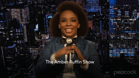 Amber Ruffin Finger Dance GIF by PeacockTV