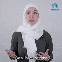 Human Rights Refugees GIF by UNHCR, the UN Refugee Agency