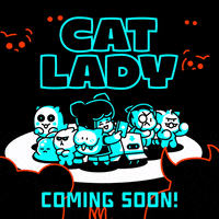 Cat Lady Steam GIF by Rose City Games