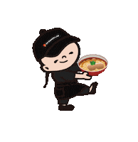 Gf Ramen Sticker by KENMIN FOODS