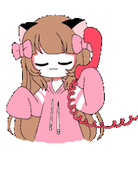 Telephone Talking Sticker