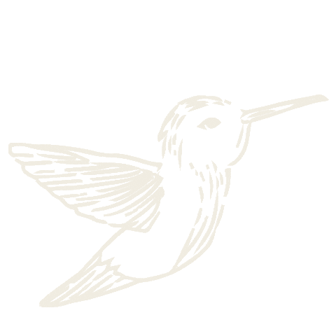 Vintage Flying Sticker by Eterate Calligraphy