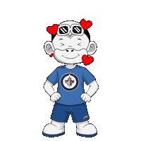 Winnipeg Jets Nhl Sticker by Zhot Shop