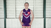 Fist Pump GIF by Fremantle Dockers