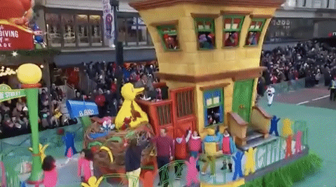 sesame street GIF by The 91st Annual Macy’s Thanksgiving Day Parade