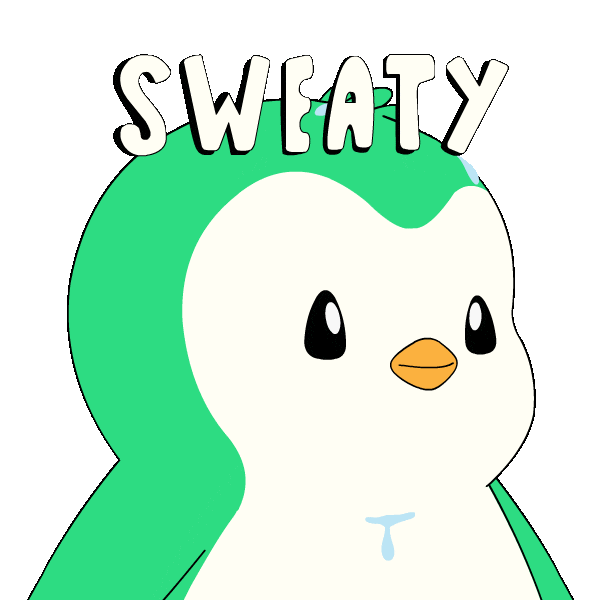 Nervous Summer Sticker by Abster