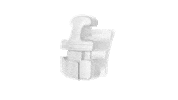 Braces Bracket Sticker by OC Orthodontics