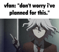 vfantastv nagito komaeda nagito komaeda danganronpa anime GIF