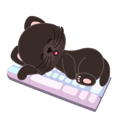 Work Sleep Sticker