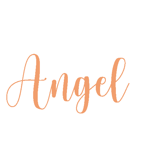 Angel Name Sticker