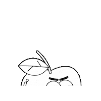 Eu Sei Apple Sticker by Charpey