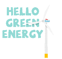 wind turbine Sticker by Ørsted