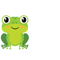 Frog Scrap Sticker by NBKDesignScrapbooking