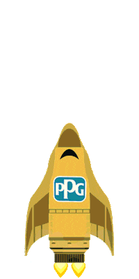 Rocket Foguete Sticker by PPG Brasil