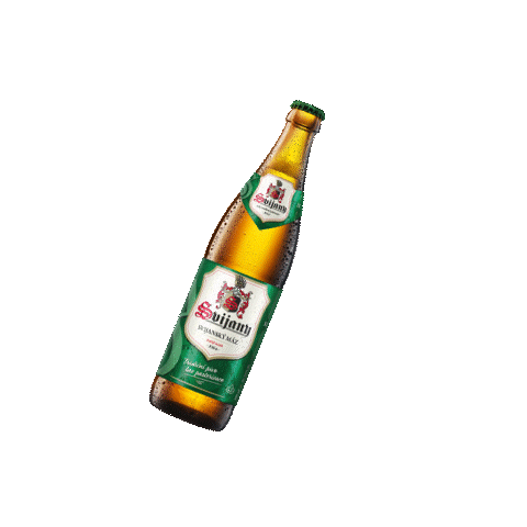 SvijanyPivovar beer pivo beer bottle svijany Sticker