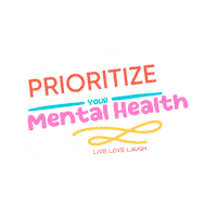 Pink Text Sticker by The Live Love Laugh Foundation