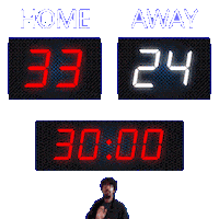 24 Away Sticker