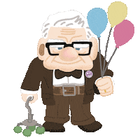 Pixar Up Sticker