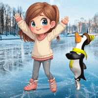 Ice Skating GIF