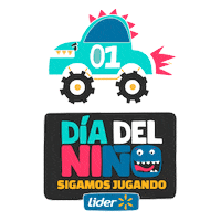 Niño Dia Del Nino Sticker by Lider Chile