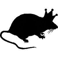 Rat King Tpw Sticker by Theo Von