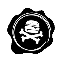 Burguer Sticker by Jolly Eckernförde