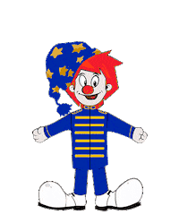 alaincarlos02 sleep goodnight clown circus Sticker