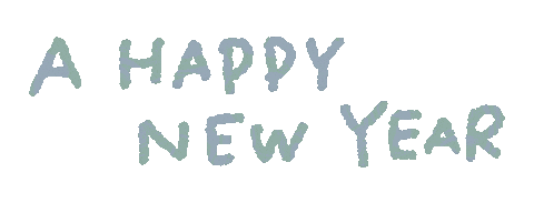 Freezing New Year Sticker