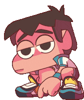 Sad Dodgeball Sticker