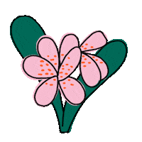 surprise flower Sticker by Tiago : )