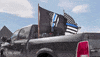 American Flag Thinblueline GIF by Off The Jacks