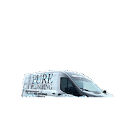 DFWPurePlumbing truck pure plumbing plumber Sticker